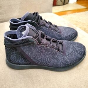 UNDER ARMOUR WOMEN SZ 6 BLACK SPEEDFORM STUDIOLUX MID 1255830-001 LACE UP SHOES